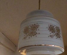 Very attractive Vintage glass light shade