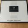 Mens black leather wallet Image 2