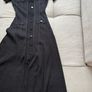 Sandro Black Midi dress Image 4