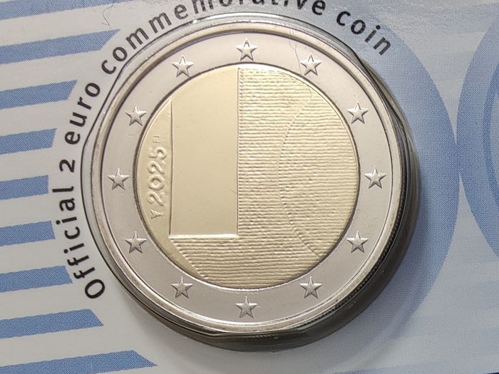 Finland 2 Euro Base Metals Brilliant Uncirculated Coin 2025 - Diplomacy and Foreign Policy