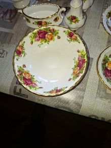 Old Country Rose Royal Albert Porcelain 6 Euro for 1 only , Postage Available or collection