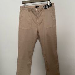 F&F jeans slim cream super soft cream mid rise size 16 - new