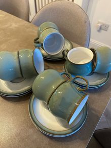 Denby Cups and Saucers