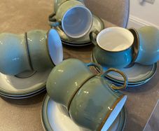 Denby Cups and Saucers