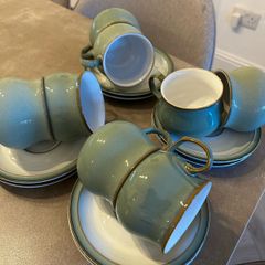 Denby Cups and Saucers