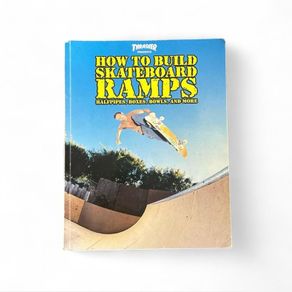 Vintage Thrasher 2001 RARE how to build skate ramps book