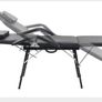 Adjustable Faux Leather Massage Table For Cosmetic with Salon Chair Black Image 2