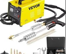 220v Vehicle Panel Spot Welder Dent Puller Kit Hand-Held Spotter Welding Car Body Bumper Repairing Tool for Sheet Metal