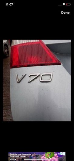 Volvo estate car  Northern registeredMot Feb 2027