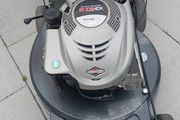Pro Plus self drive lawnmower with Briggs and stratton engine 675 series 190 cc and 23 inch aluminium body cut in excellent working condition with full service.