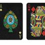 Black and Gold Waddingtons Number 1 Playing Cards Game , Red Image 2