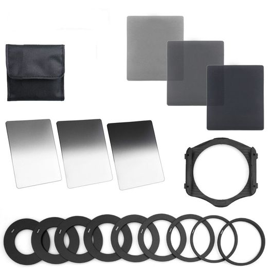17pcs ND2 ND4 ND8 Gradual Filter Set