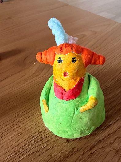 Hanging Doll made of Clay