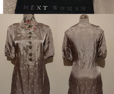Stunning Next Embroidered Pocket Dress