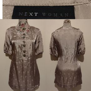 Stunning Next Embroidered Pocket Dress