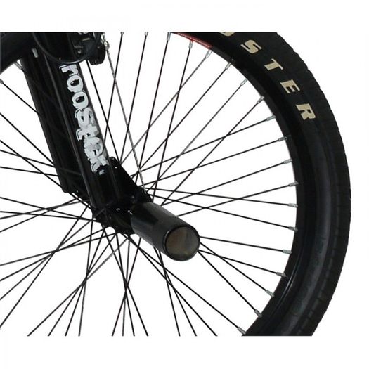 11" Rooster BIG DADDY, 20" Spoked Wheel, White/Black