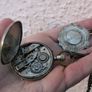 Vintage Sterling Silver Pocket Watch Image 8