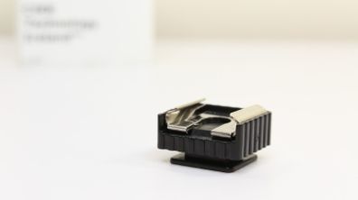 Camera Hot Shoe Mount to 1/4" (Female) For Tripods