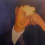 Amedeo Modigliani's "The Young Apprentice"80x65cm Image 3
