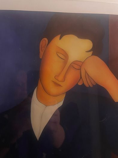Amedeo Modigliani's "The Young Apprentice"80x65cm