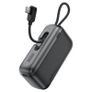 Power Bank with USB-C Port and Cable 10000mAh (22.5W) Metal Image 2