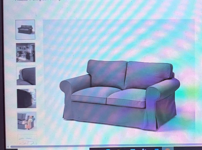 2 seat sofa new with two sets of covers