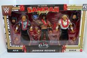 Wwe 3-pack Samoan Dynasty Roman Reigns ,afa &amp;sika Action Figures