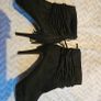 Ladies suede high heel ankle boots Image 4