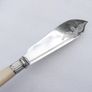 Vintage Art Deco Hallmarked Silver Plated Fish Servers: Sheffield Image 6