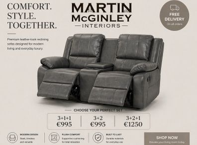 Full Leather Sofa Sets Ready For Delivery