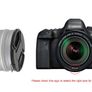 58mm Center Pinch Lens Cap with Strap Protects Lens from Dust & Scratches | New Image 2