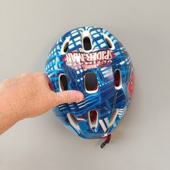 child's bicycle helmet Spiderman