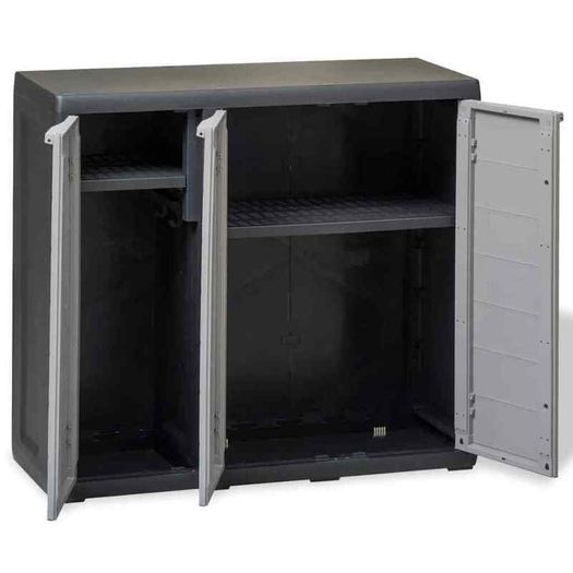 Garden Storage Cabinet with 2 Shelves - Free Delivery Nationwide