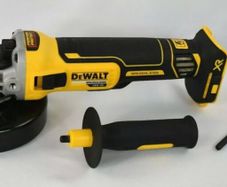 FREE Gift Included!!! DeWALT 18V XR Cordless Brushless Angle Grinder.... 5x 125MM x1.1MM XR Extreme Runtime Inox Ceramic Cutting Discs. Would make a great birthday present.