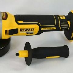 FREE Gift Included!!! DeWALT 18V XR Cordless Brushless Angle Grinder.... 5x 125MM x1.1MM XR Extreme Runtime Inox Ceramic Cutting Discs. Would make a great birthday present.
