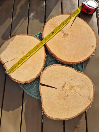Birch Wood Slices Cookies