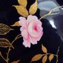Antique Aynsley cobalt blue cabinet plate Image 7
