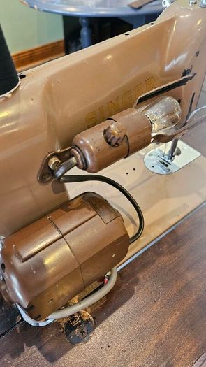 Singer 185K Antique Sewing Machine with Table