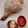 Very 9ct gold cameo pendant brooch Image 5