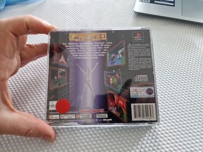 The Fifth Element  PlayStation1 Ps1 PlayStation2 Ps2 Games Original
