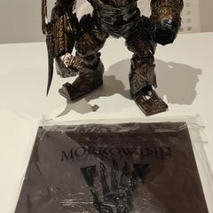 Collectible figure elder scrolls and artbook