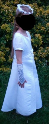Communion dress and accessories