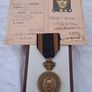 Belgium WW11 POW Medal with Documents Image 5