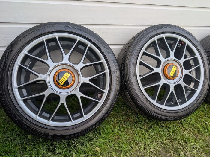 R17 5x112 genuine BBS RC 307 wheels