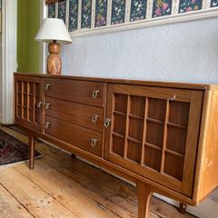 Mid century teak credenza