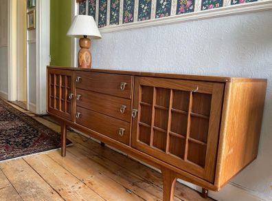 Mid century teak credenza