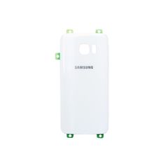 For Samsung Galaxy S7 Edge Battery Back Cover Rear Glass White WITH ADHESIVE - FHT63SMBK