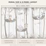 Kids Forest Animals Wall Mural - 3.66m x 2.44m - Paste the Wall Image 4