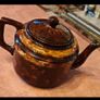 Large vintage Irish teapot from  Esker Monastery, Athenry, County Galwau Image 2