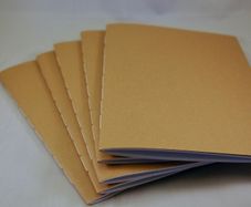 Threaded Saddle Stitch A5 Books (x5)